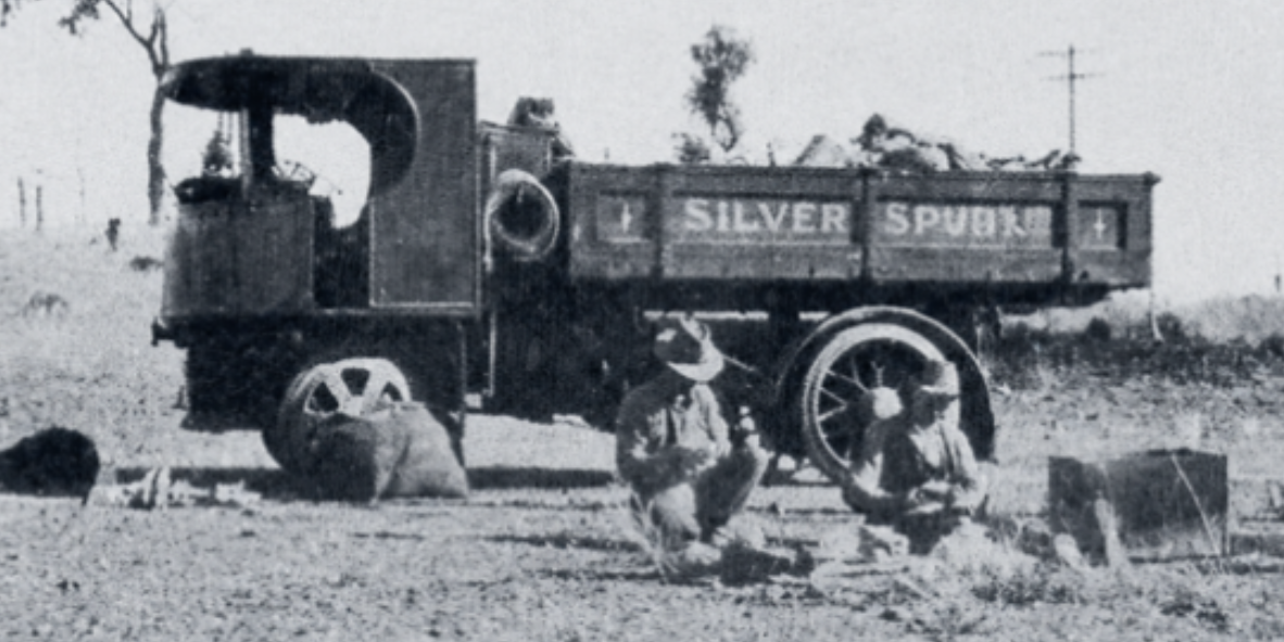 Historic silver mining operations at the Texas Silver Project